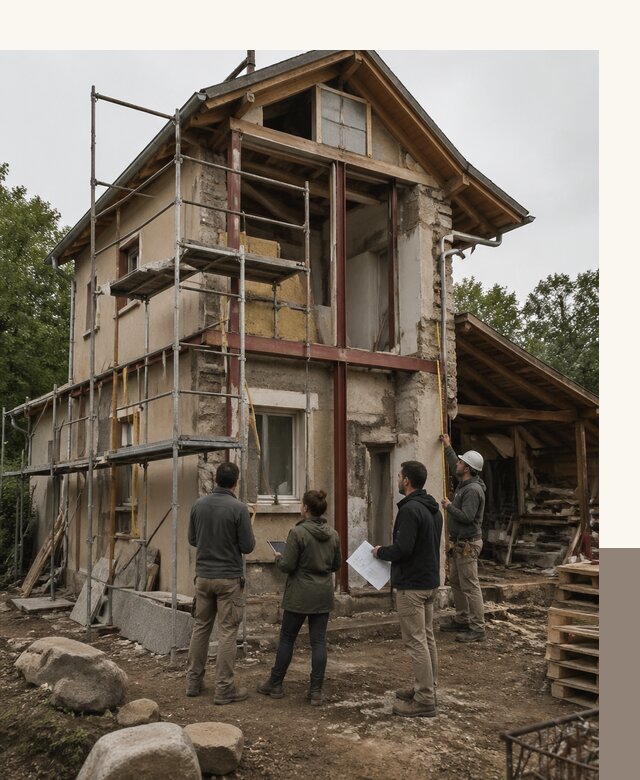Реконструкция загородного дома под ключ в Сердобске от бюро